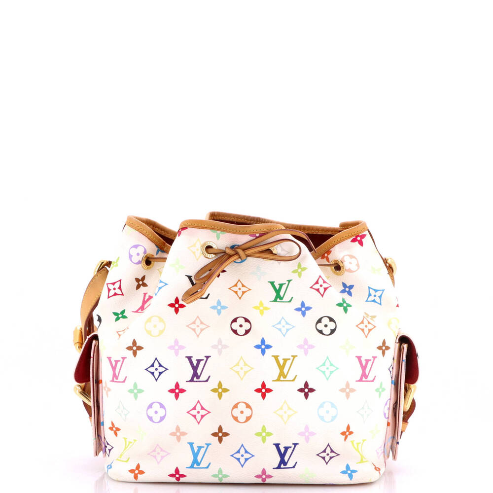 Louis Vuitton Petit Noe Handbag Monogram Multicolor